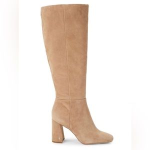 Sam Edelman Clarem beige Suede Knee-high boot Size 10